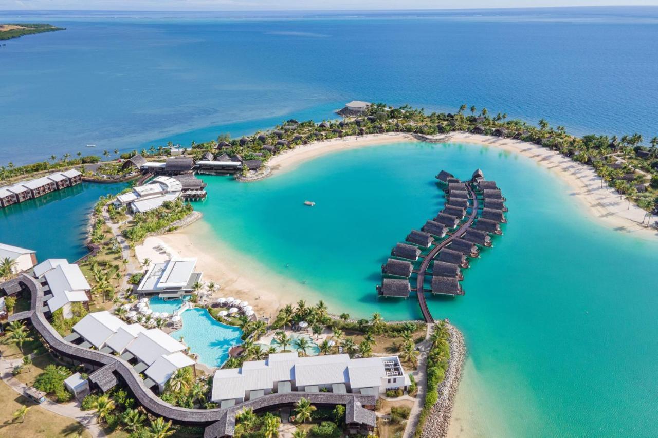 Fiji Marriott Resort Momi Bay Εξωτερικό φωτογραφία Aerial view of the resort